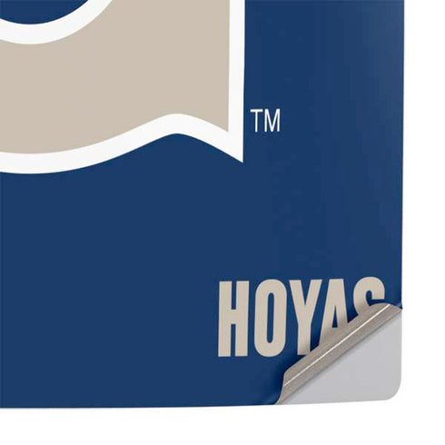 Georgetown University Large Logo PS5 Pro Console Skin